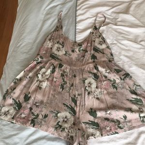 BB Dakota Floral Romper